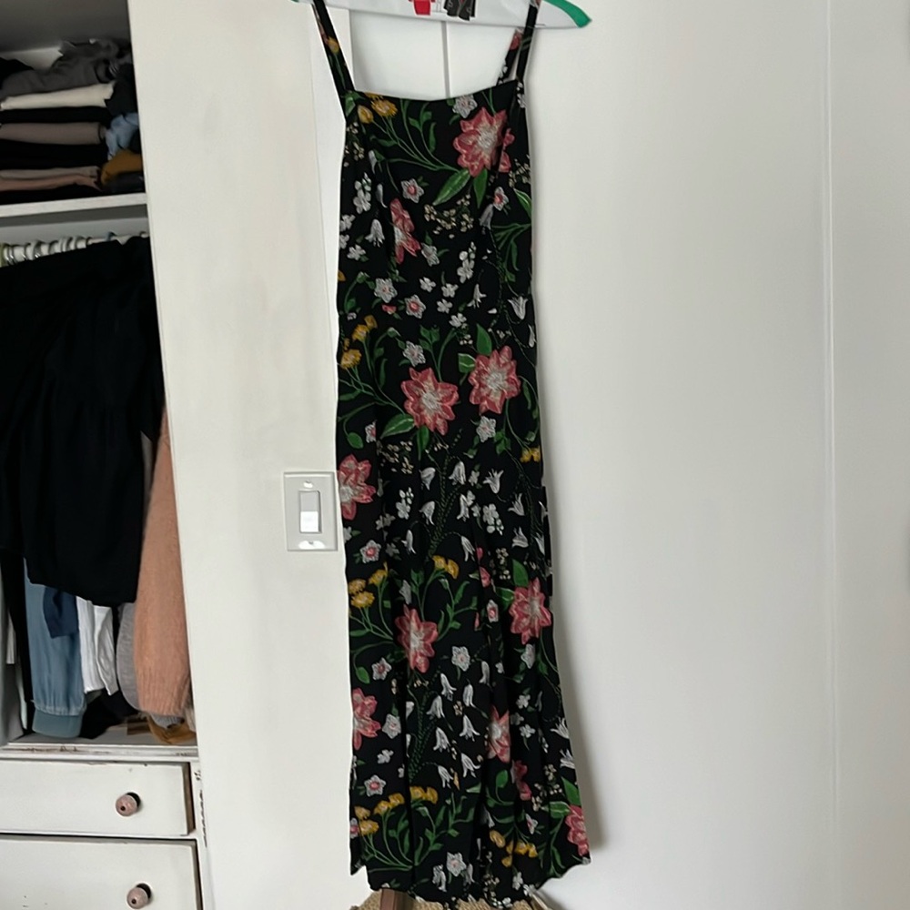 Floral Capri Jumpsuit